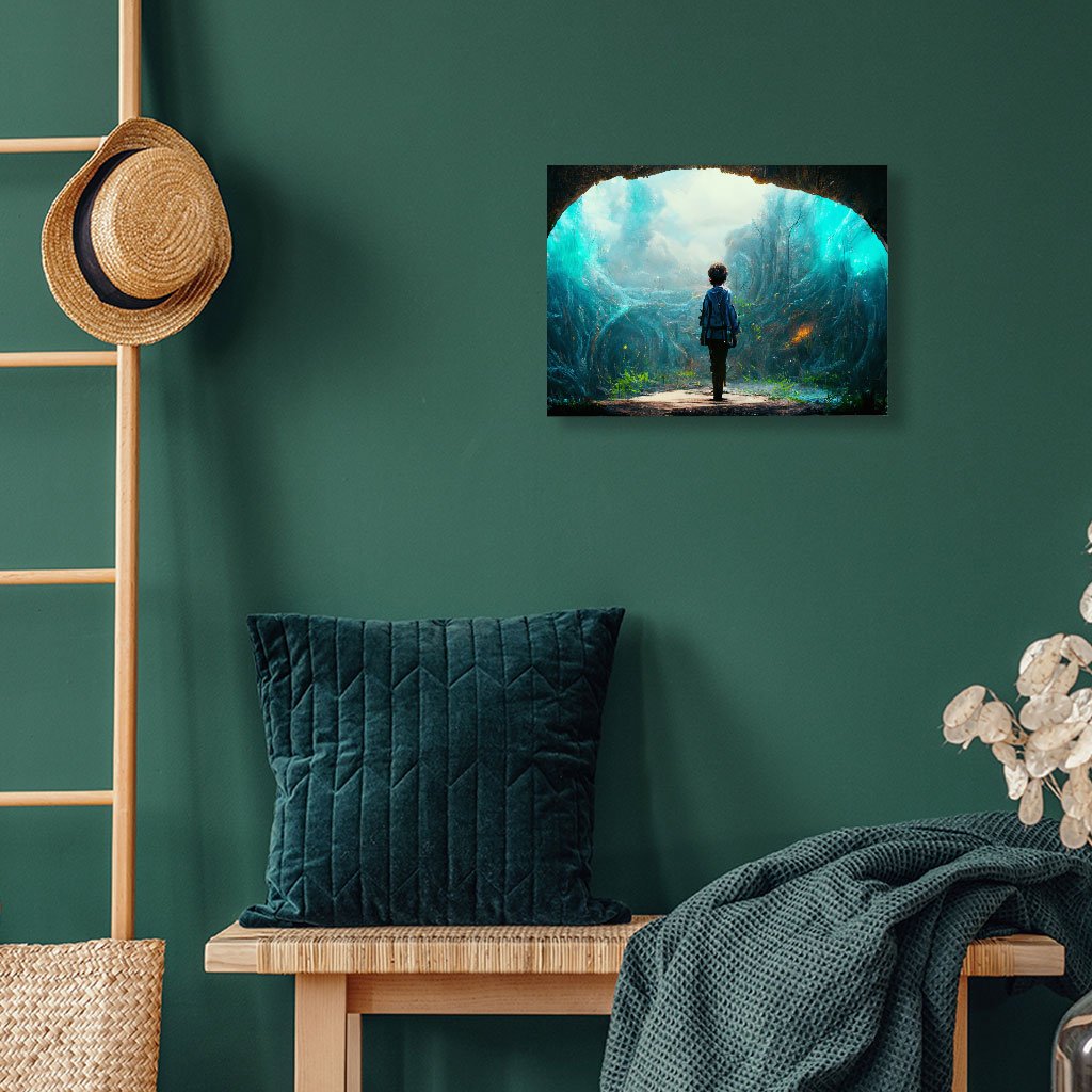 Dream World Fantasy Art Wall Picture – Nature Stretched Canvas | Shopamericaio