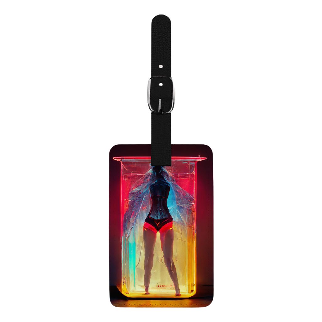 Supermodel Art Luggage – Neon Travel Bag – Fantasy Luggage | Shopamericaio