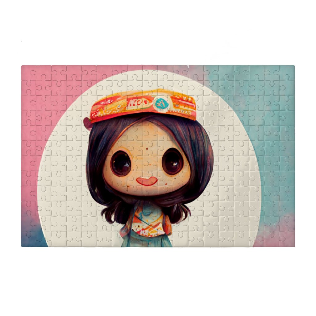 Kawaii Baby Girl Puzzles – Anime Style Jigsaw Puzzle – Graphic Puzzles