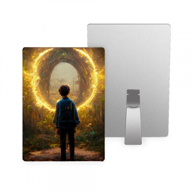 Fairy Land Fantasy Art Metal Photo Prints – Magical Forest Decor Picture