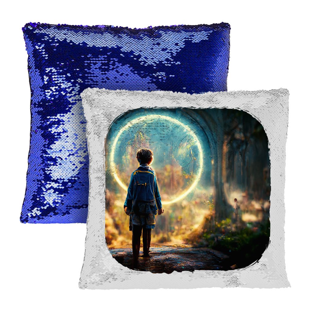 Fantasy World Art Sequin Pillow Case – Magic Pillow Case | Shopamericaio