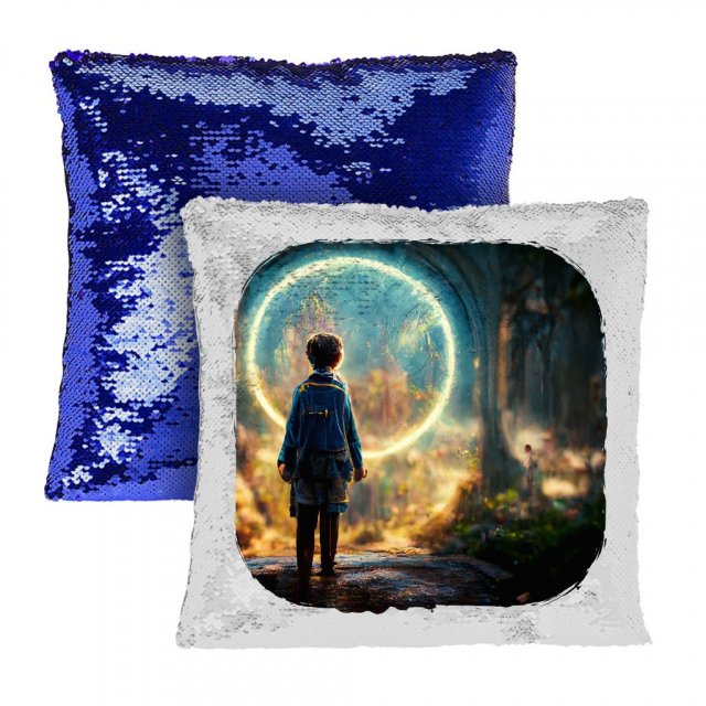Fantasy World Art Sequin Pillow Case – Magic Pillow Case | Shopamericaio