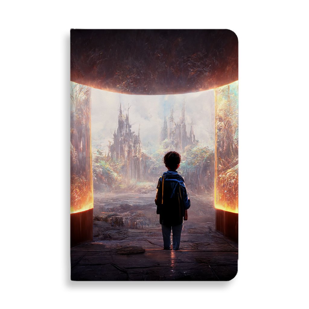 Fantasy World Concept Art Journal – Portal Notebook – Printed Journal