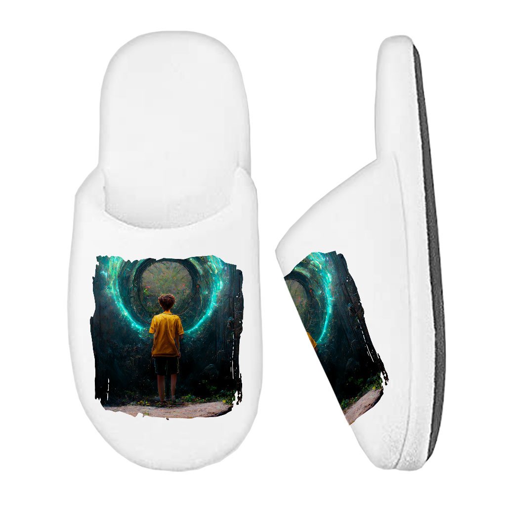 Fantastic World Art Memory Foam Slippers – Fantasy Slippers – Magic Slippers