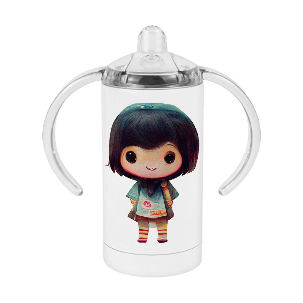 Kawaii Anime Sippy Cup – Japanese Baby Sippy Cup – Printed Sippy Cup
