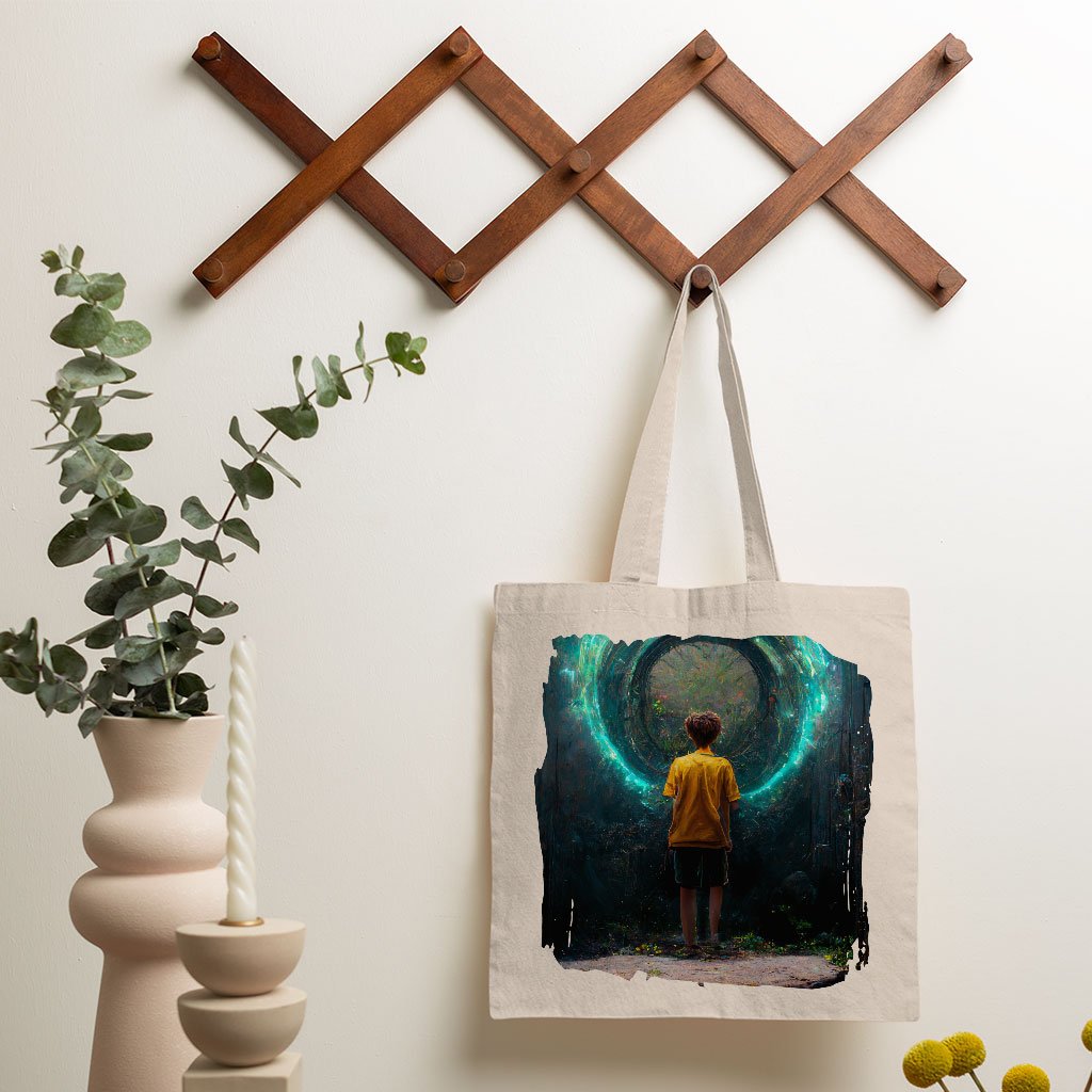 Fantastic World Art Small Tote Bag – Fantasy Shopping Bag – Magic Tote Bag