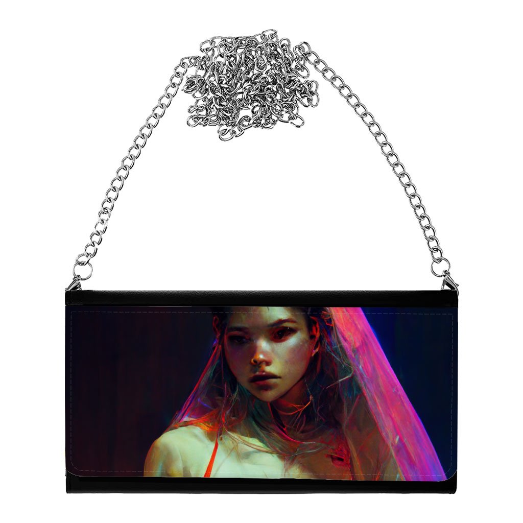 Female Body Silhouette Art Women’s Wallet Clutch – Graphic Clutch for Women