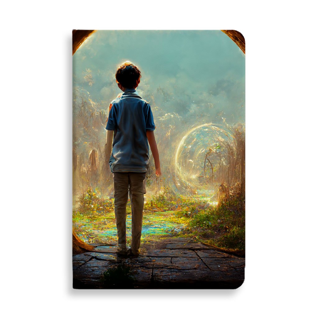 Fantasy World Digital Art Journal – Magical Forest Notebook – Graphic Journal