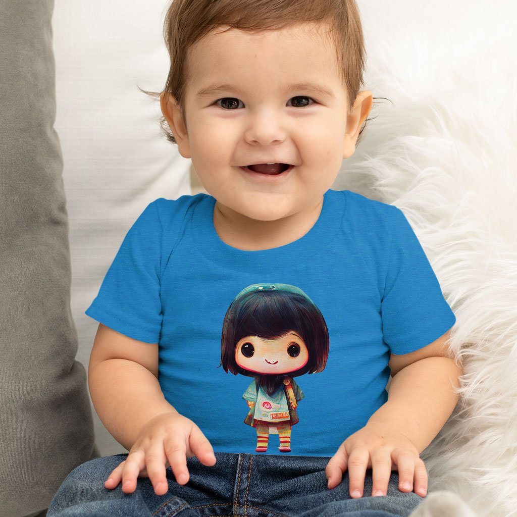 Kawaii Anime Baby Jersey T-Shirt – Japanese Baby T-Printed T | Shopamericaio