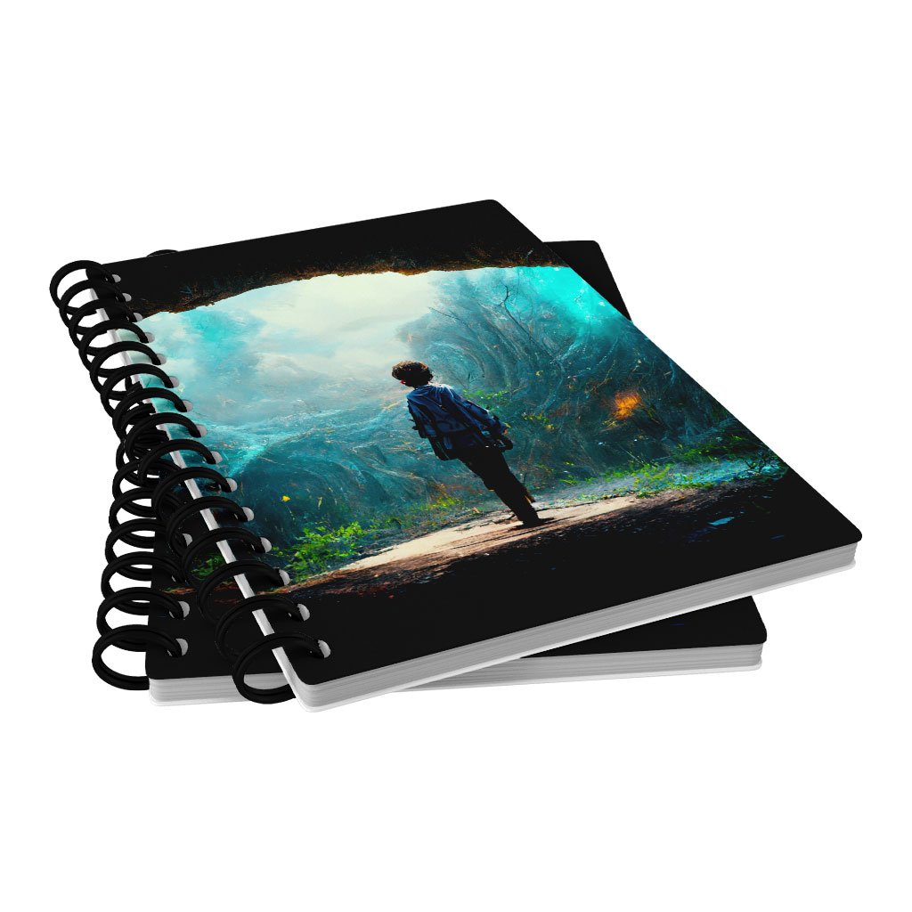 Dream World Fantasy Art Spiral Notebook – Nature Notebook – Landscape Notebook