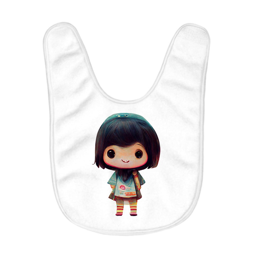 Kawaii Anime Baby Bibs – Japanese Baby Feeding Bibs – Printed Bibs for Eating