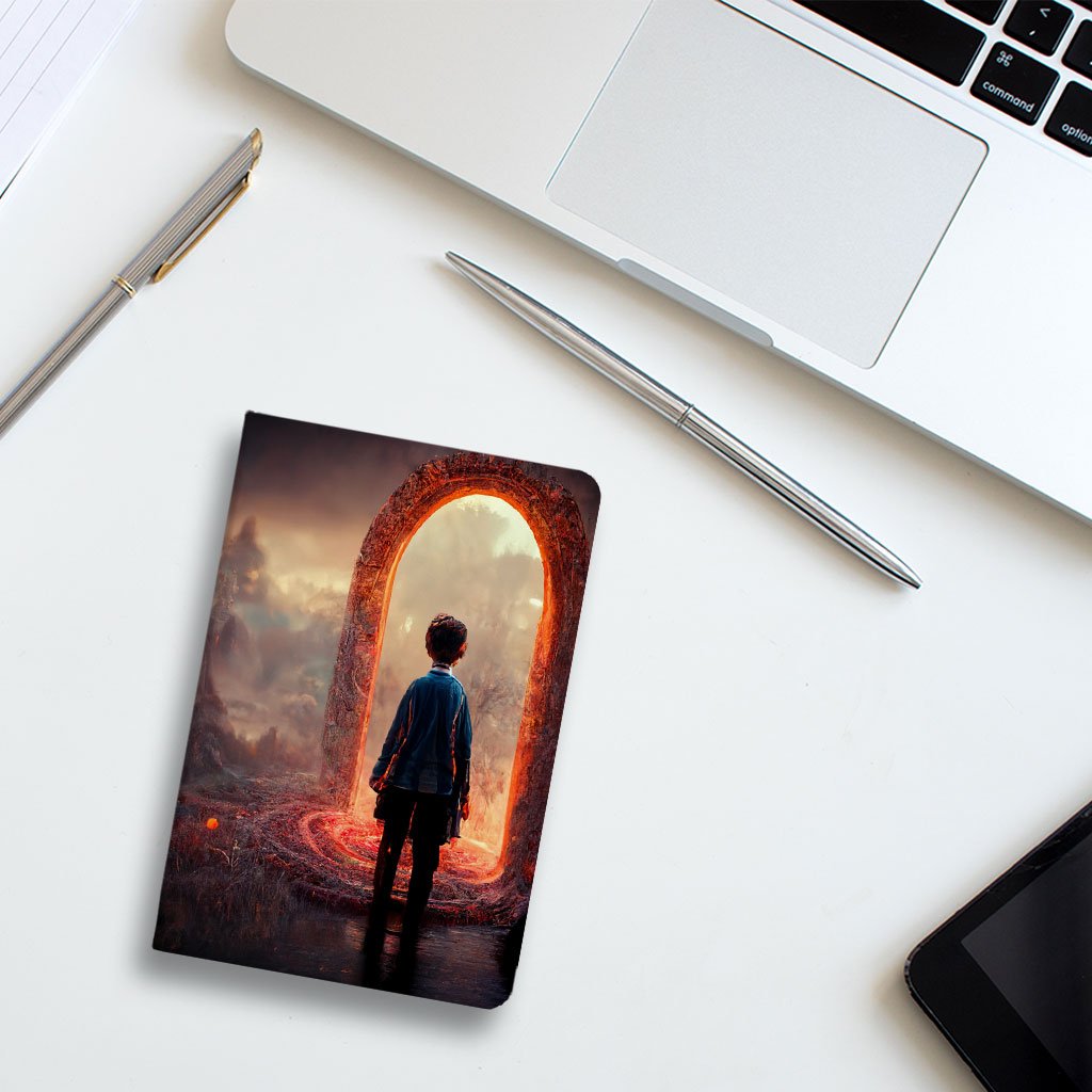 Magical World Fantasy Art Journal – Portal Notebook – Magical Forest Journal