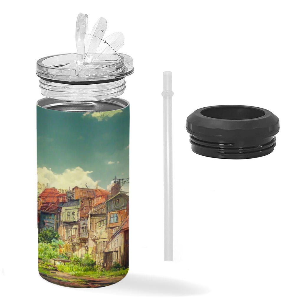 City Pop Anime Print Insulated Slim Can Cooler – Art Can Cooler | Shopamericaio