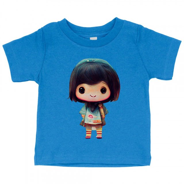 Kawaii Anime Baby Jersey T-Shirt – Japanese Baby T-Printed T | Shopamericaio