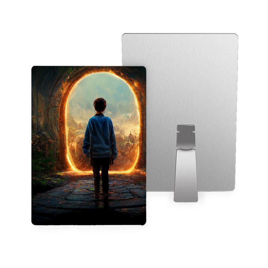 Fantasy Land Art Metal Photo Prints – Fairy Decor Picture – Portal Decor Picture