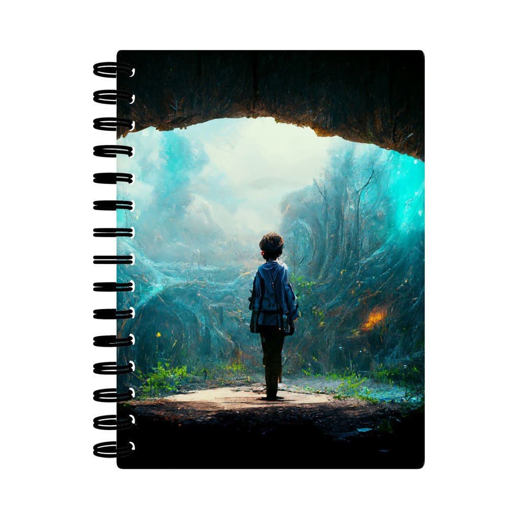 Dream World Fantasy Art Spiral Notebook – Nature Notebook – Landscape Notebook