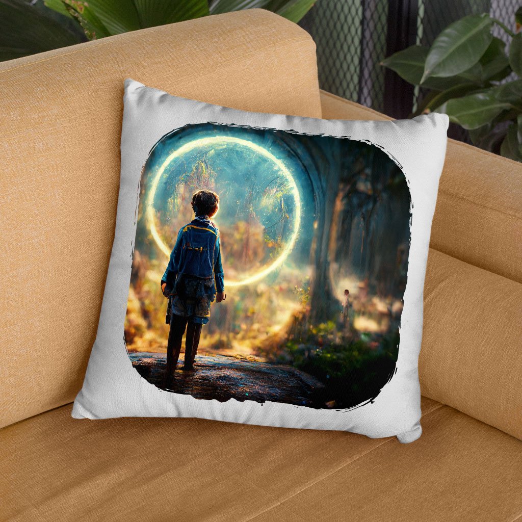 Fantasy World Art Square Pillow Cases – Magic Pillow Covers – Nature Pillowcase