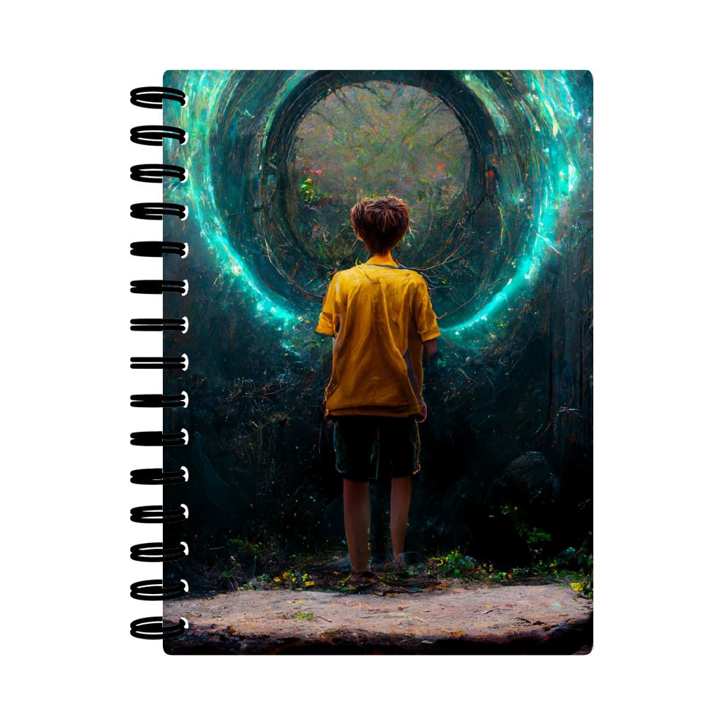 Fantastic World Art Spiral Notebook – Fantasy Notebook – Magic Notebook
