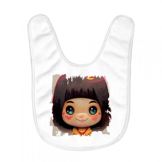 Japanese Cute Girl Baby Bibs – Kawaii Baby Feeding Bibs | Shopamericaio