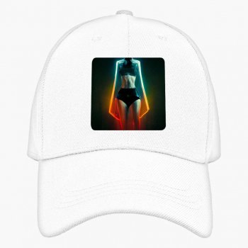 Patches | Cyberpunk Supermodel Character Art Hat Patches – Futuristic Patches