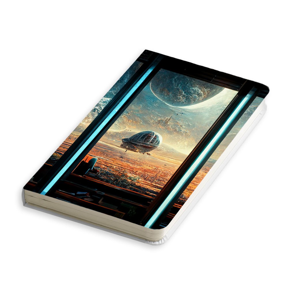 Future City Art Journal – Printed Notebook – Cool Journal | Shopamericaio