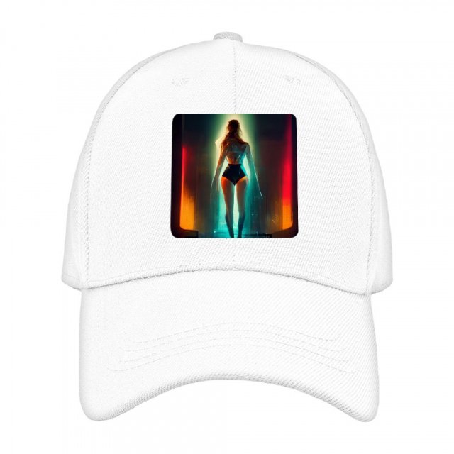 Fashion Model Art Hat Patches – Fantasy Patches – Printed Patch Applique