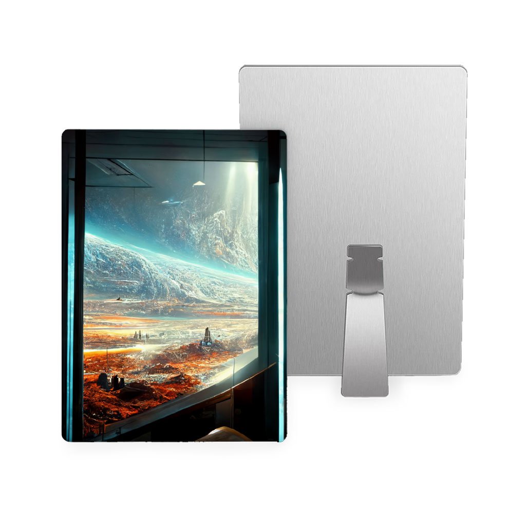 Futuristic Cities Fantasy Art Metal Photo Prints – Cool Decor Picture