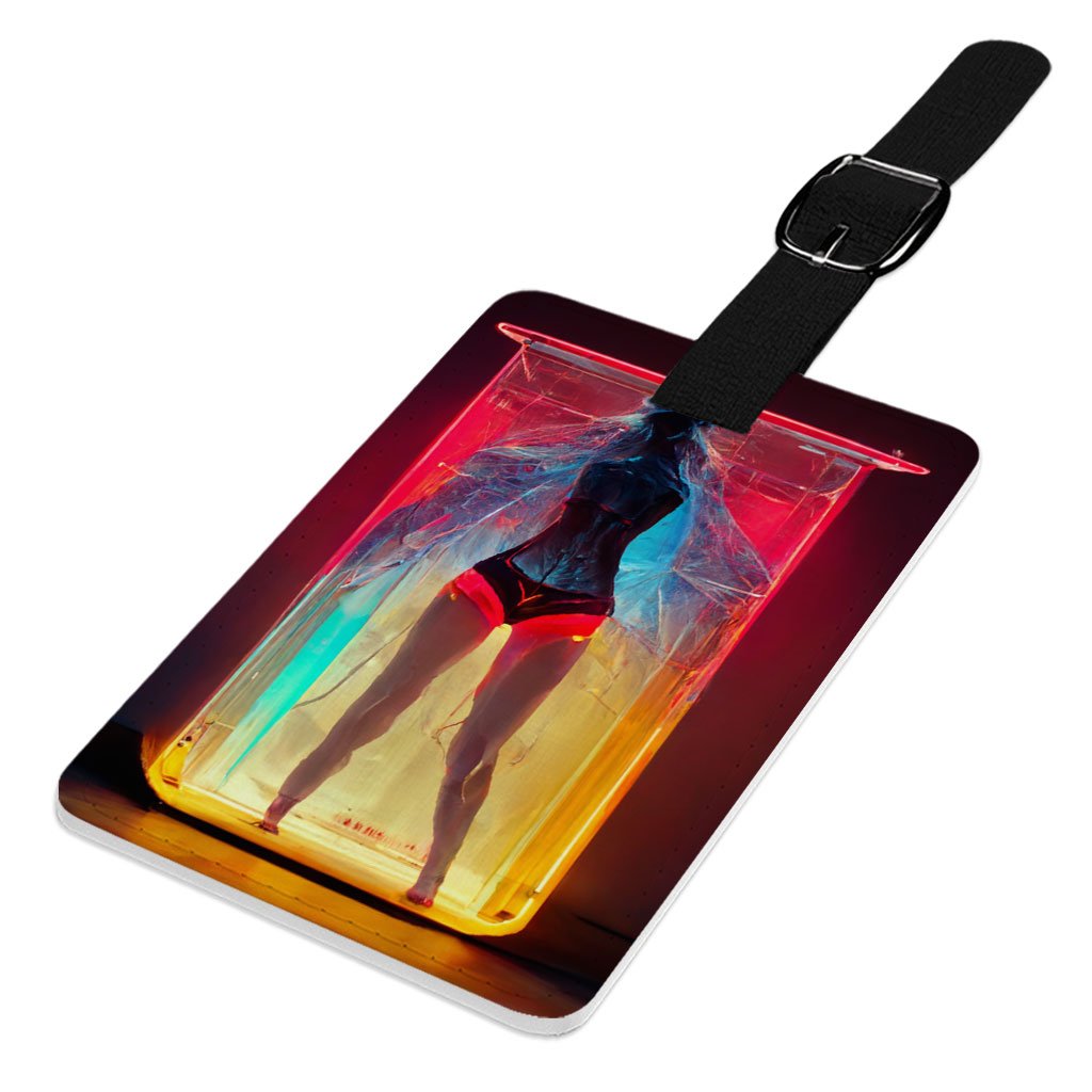 Supermodel Art Luggage – Neon Travel Bag – Fantasy Luggage | Shopamericaio