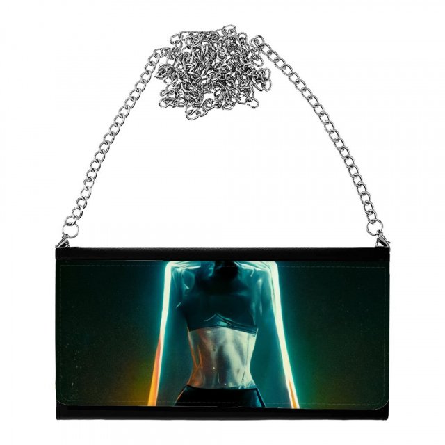 Cyberpunk Supermodel Character Art Women’s Wallet Clutch | Shopamericaio