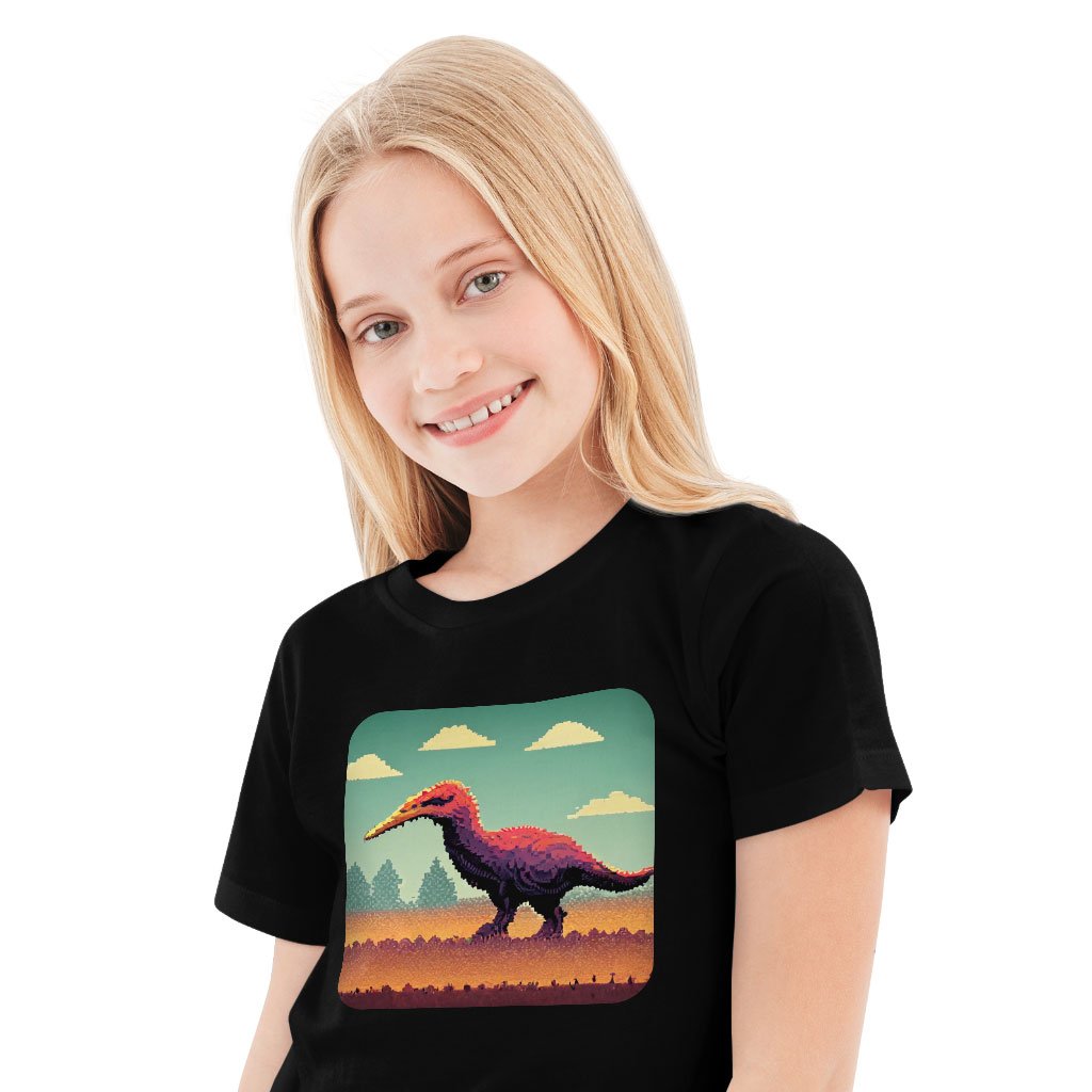 Cute Dinosaur Kids’ T-Shirt – Dino T | Japanese Cute Girl Toddler T-Shirt