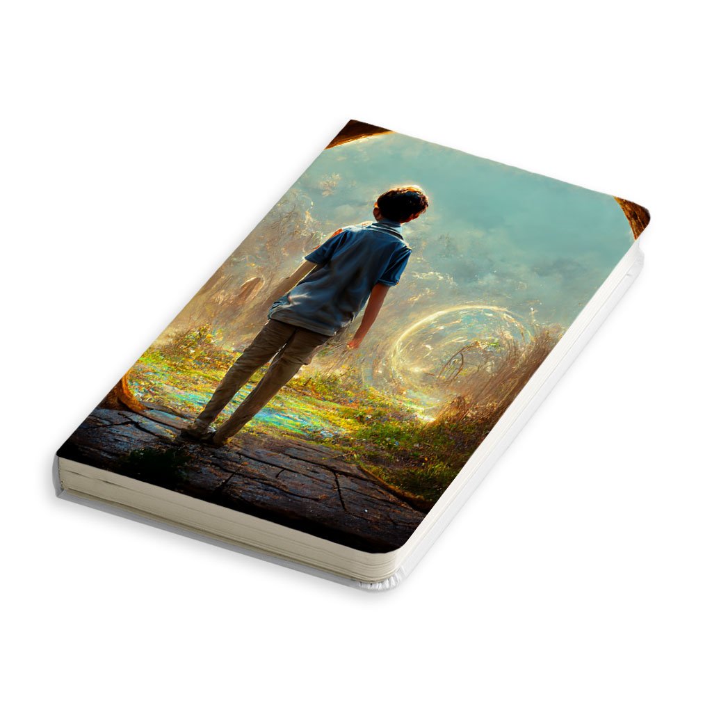 Fantasy World Digital Art Journal – Magical Forest Notebook – Graphic Journal