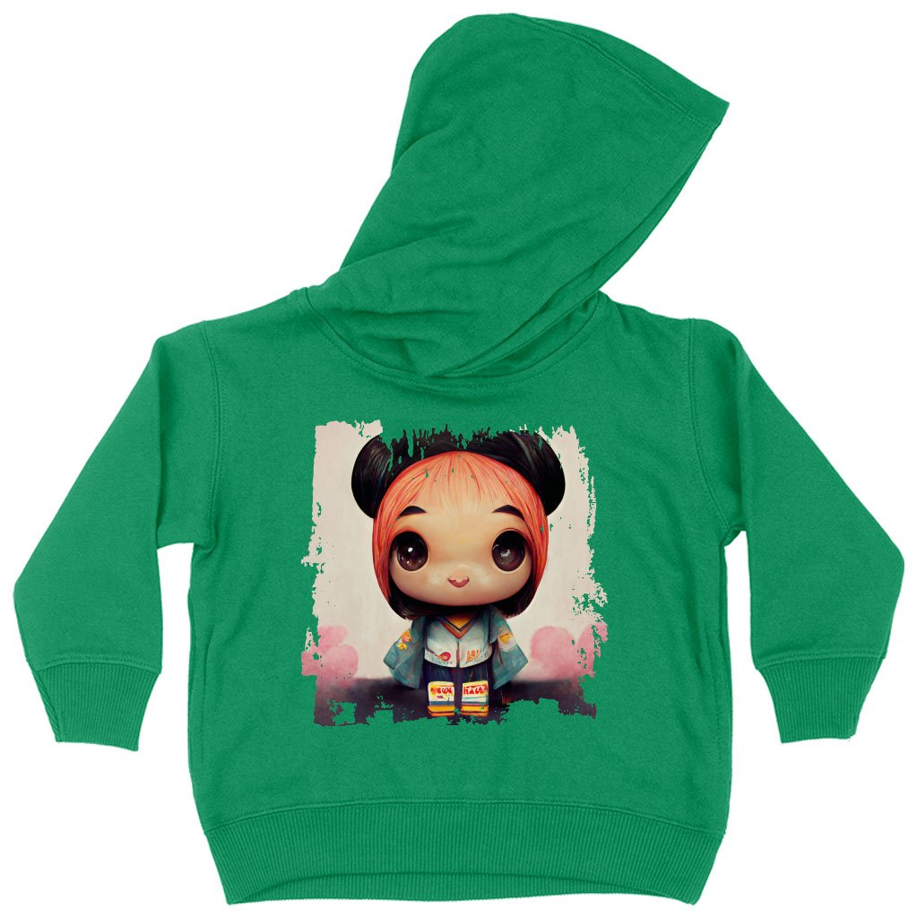 Girl Print Toddler Hoodie – Anime Toddler Hooded Sweatshirt | Shopamericaio
