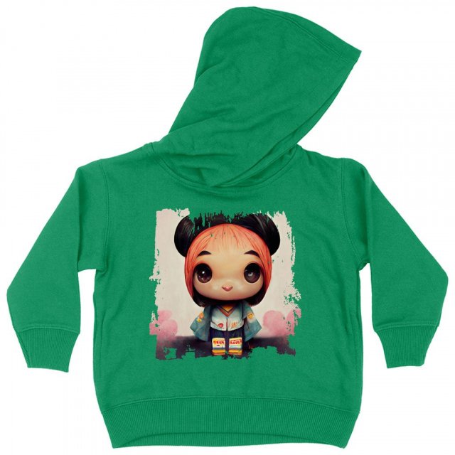 Girl Print Toddler Hoodie – Anime Toddler Hooded Sweatshirt | Shopamericaio