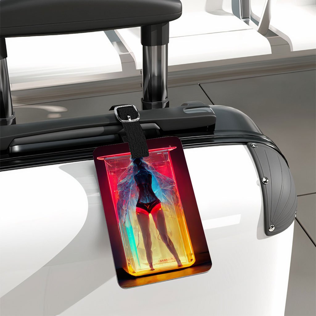 Supermodel Art Luggage – Neon Travel Bag – Fantasy Luggage | Shopamericaio