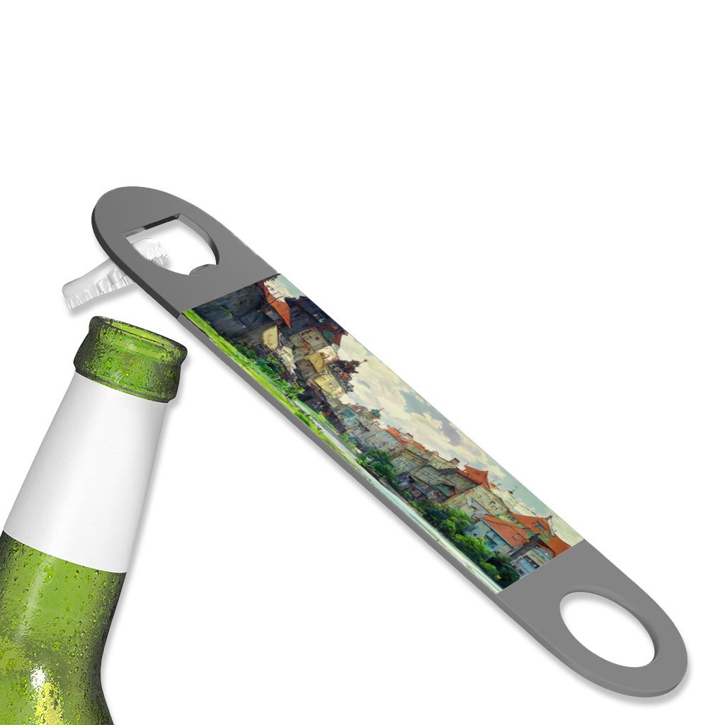 City Landscape Cartoon Art Bottle Opener – Cartoon Beer Opener | Shopamericaio