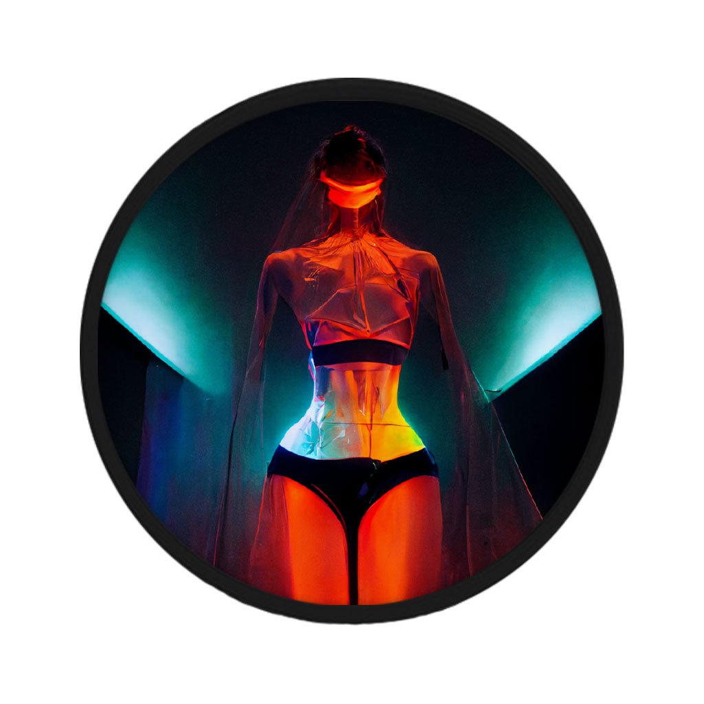 Sci Fi Supermodel Art Patches – Fantasy Patch Applique for Clothes