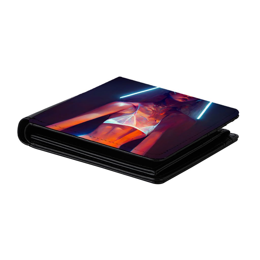 Cool Supermodel Art Men’s Wallet – Futuristic Wallet | Shopamericaio