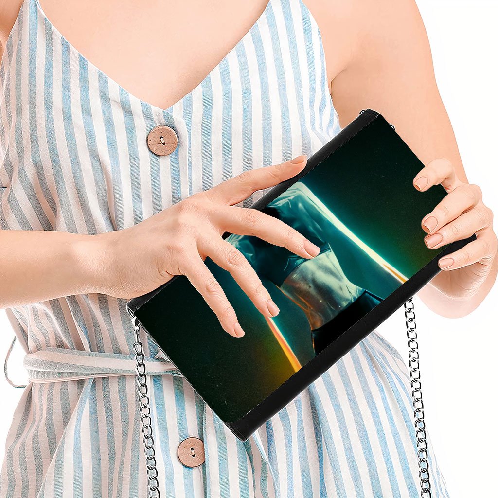 Cyberpunk Supermodel Character Art Women’s Wallet Clutch | Shopamericaio
