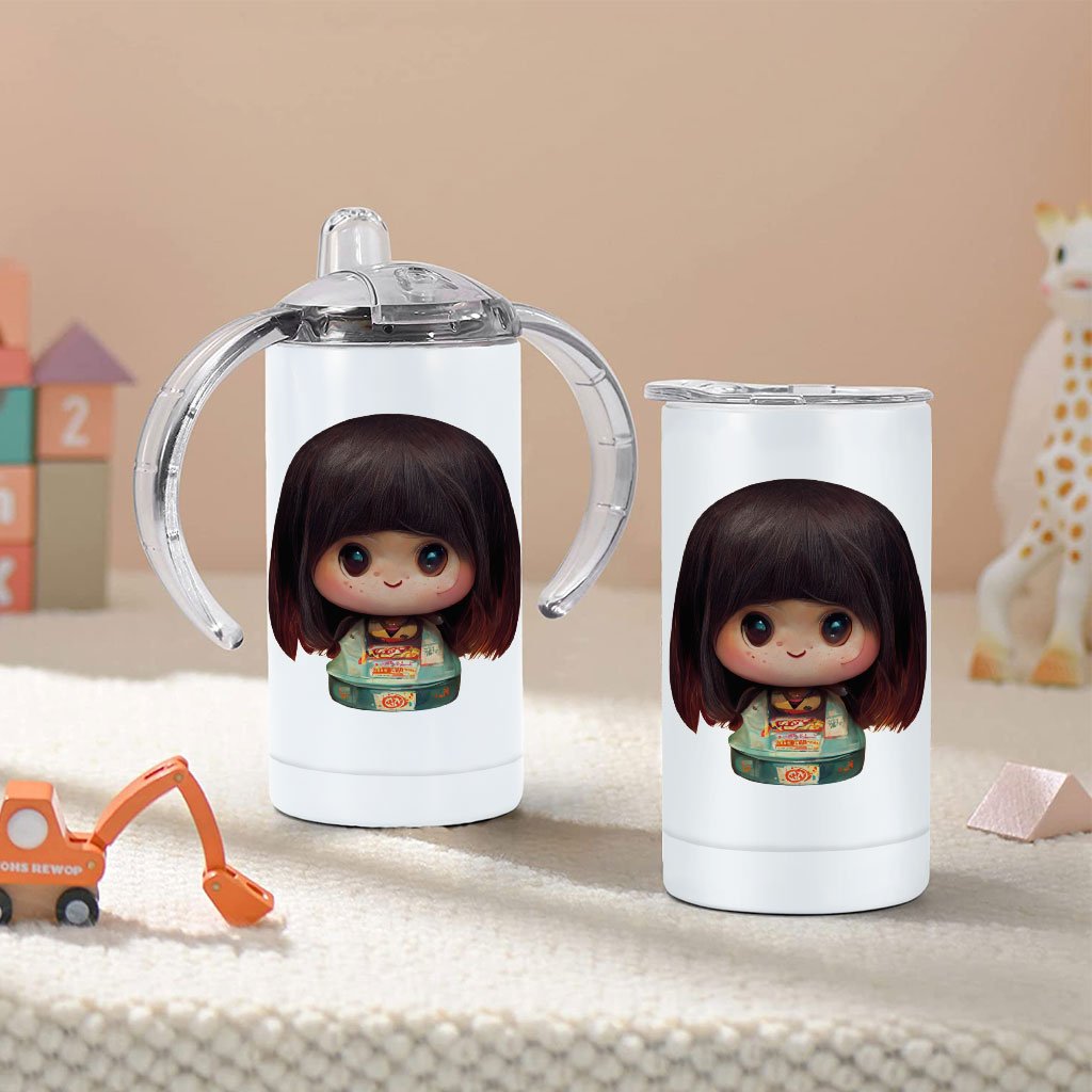 Girl Print Sippy Cup – Japanese Baby Sippy Cup – Cute Sippy Cup | Shopamericaio