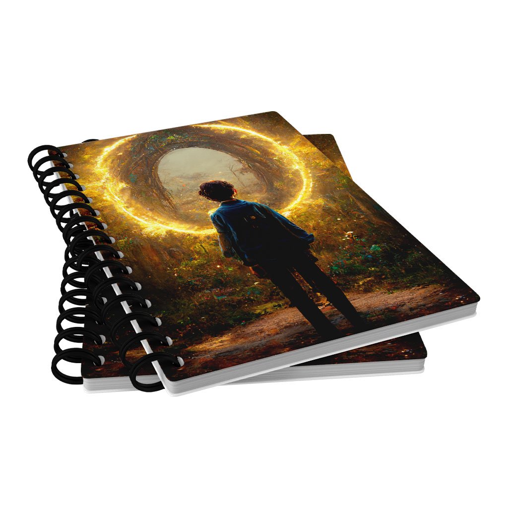 Fairy Land Fantasy Art Spiral Notebook – Magical Forest Notebook | Shopamericaio