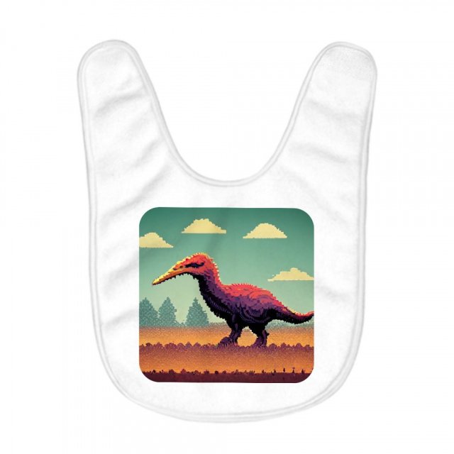 Cute Dinosaur Baby Bibs – Dino Baby Feeding Bibs – Printed Bibs for Eating