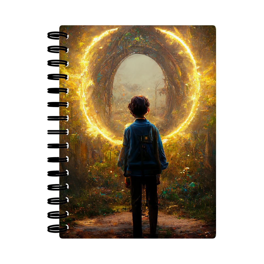 Fairy Land Fantasy Art Spiral Notebook – Magical Forest Notebook | Shopamericaio