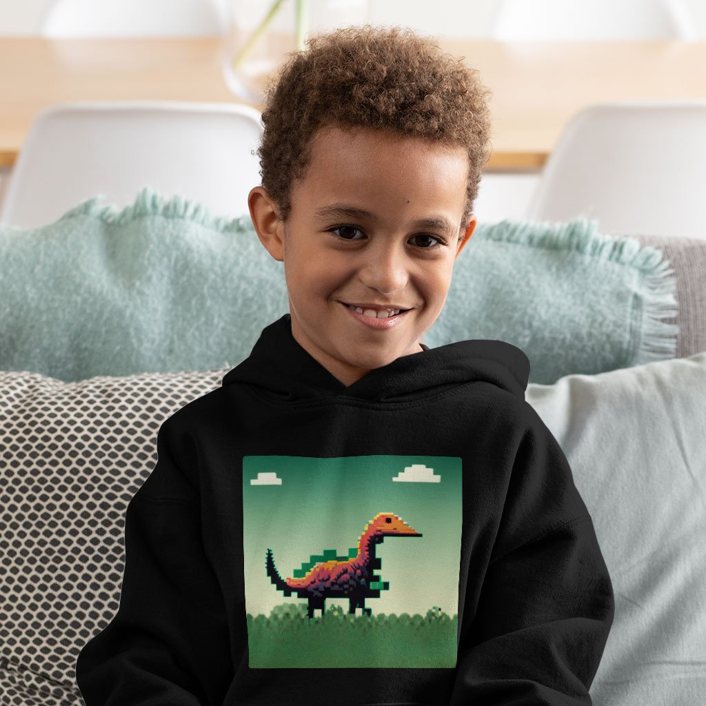 Cute Dinosaur Toddler Hoodie – Retro Toddler Hooded Sweatshirt | Shopamericaio