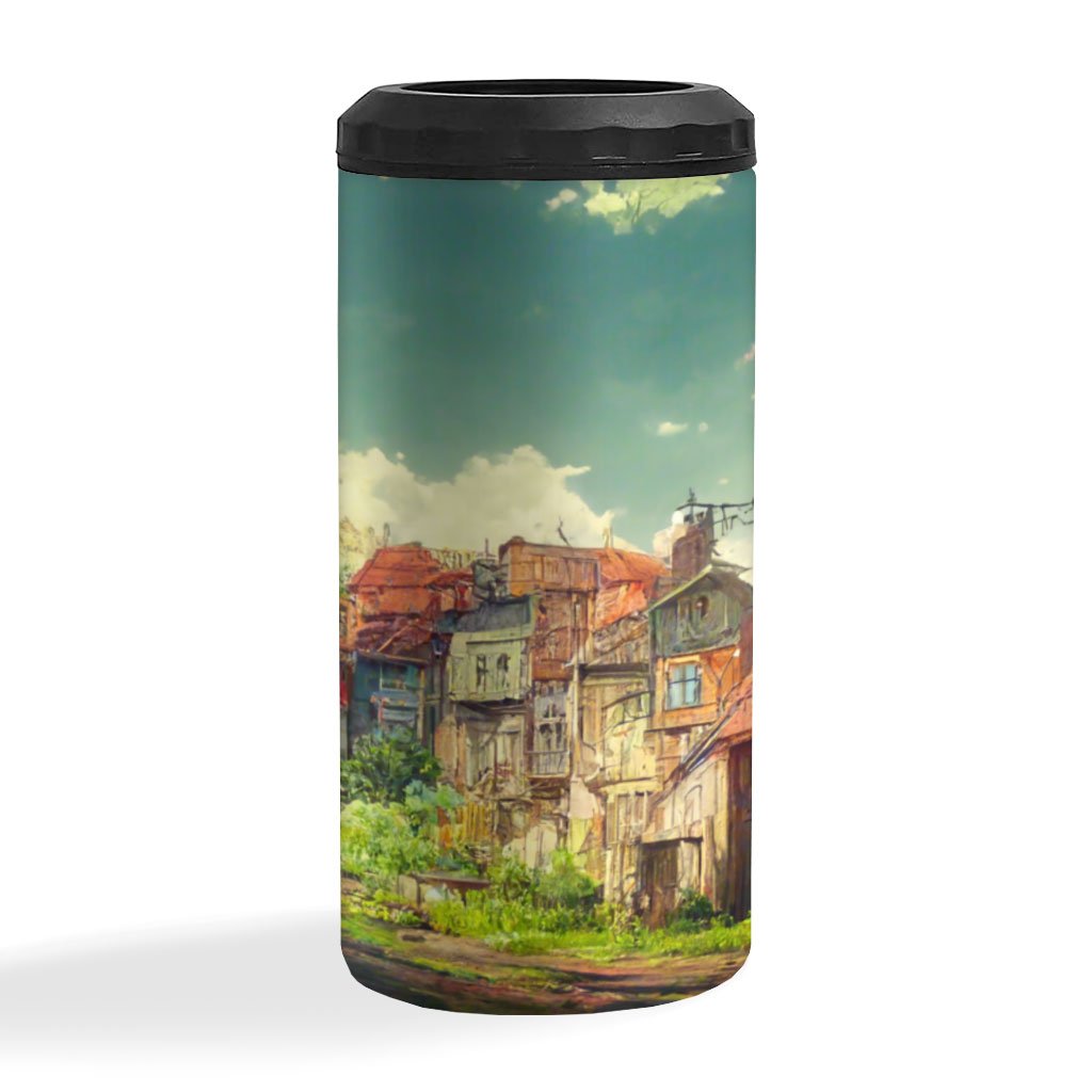 City Pop Anime Print Insulated Slim Can Cooler – Art Can Cooler | Shopamericaio
