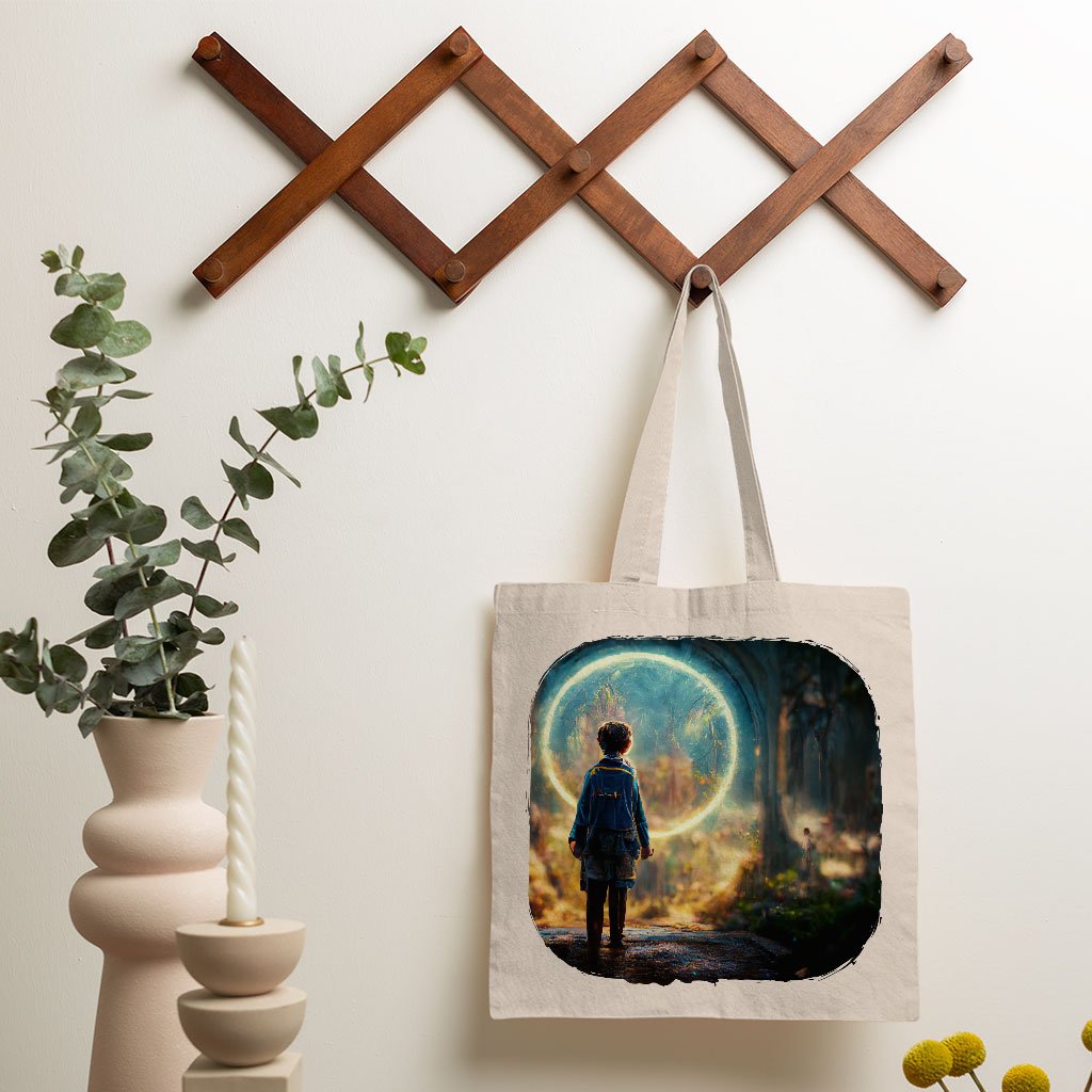 Fantasy World Art Small Tote Bag – Magic Shopping Bag – Nature Tote Bag