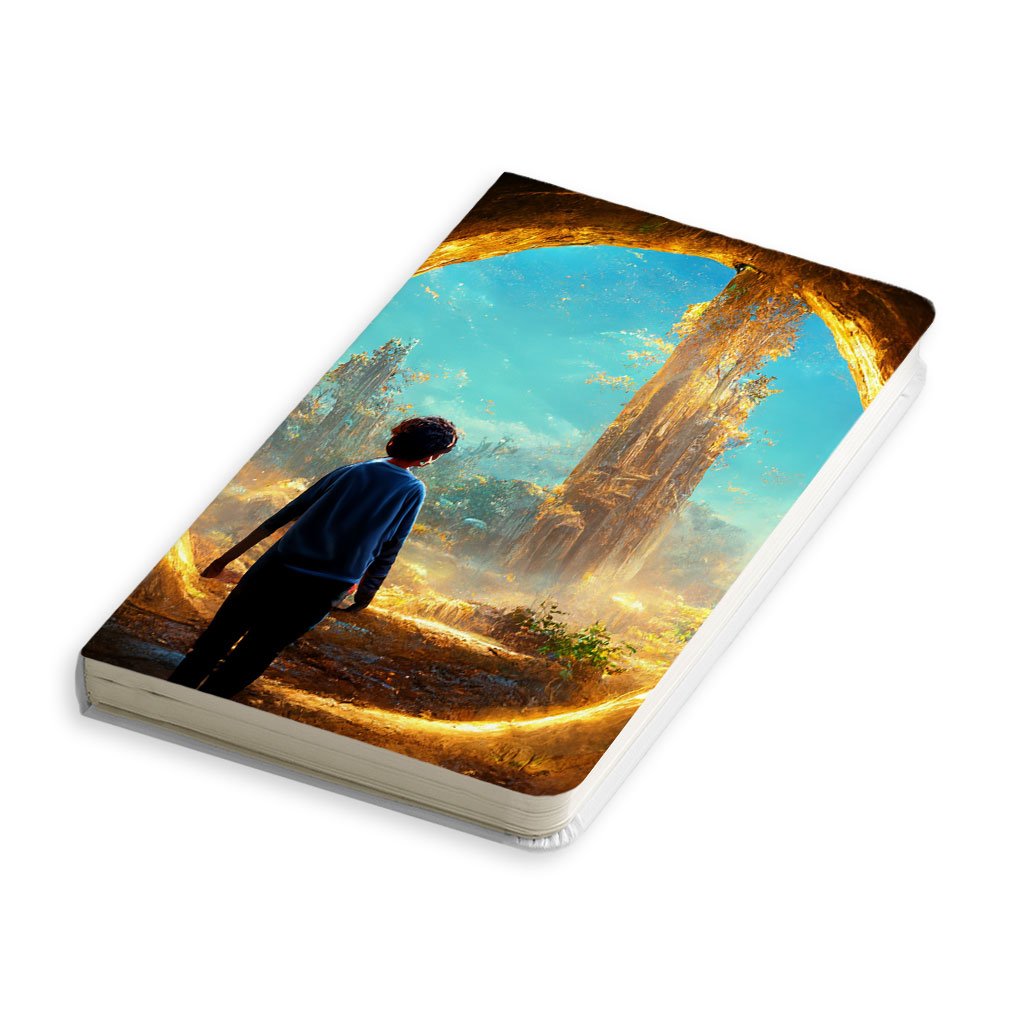 Mystical Fantasy World Art Journal – Landscape Notebook – Magic Journal