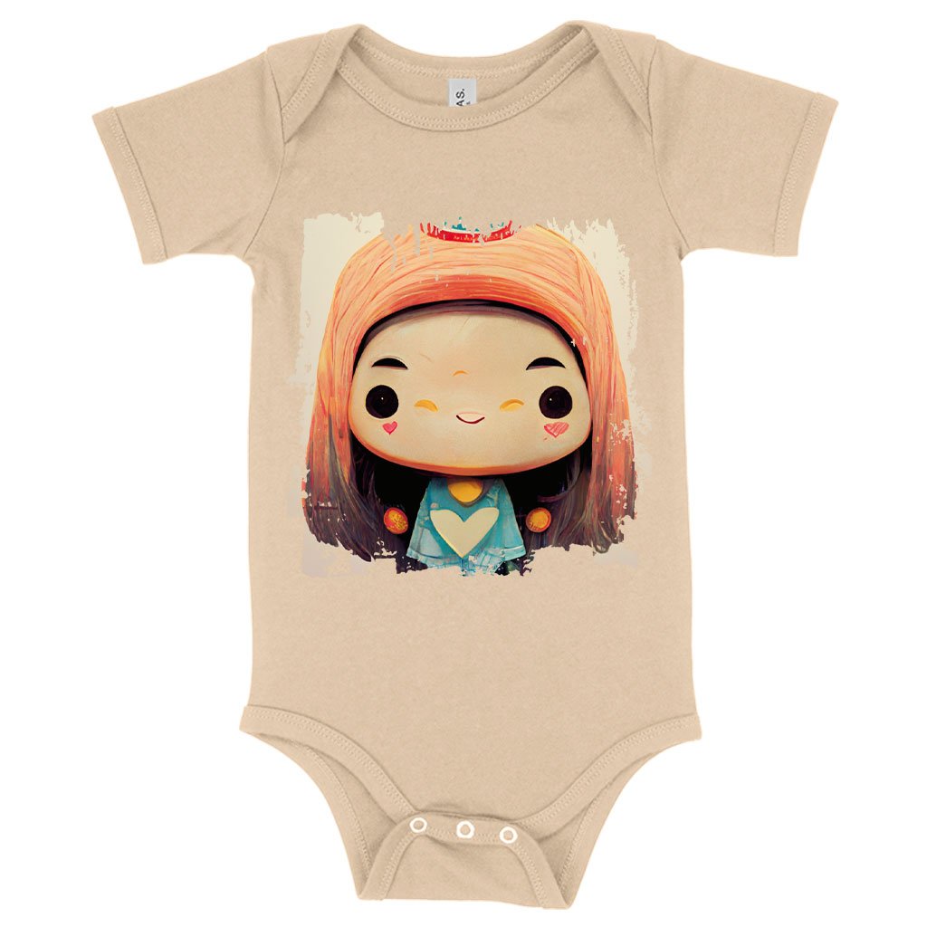Cute Anime Girl Print Baby Jersey Onesie – Kawaii Baby Onesie | Shopamericaio