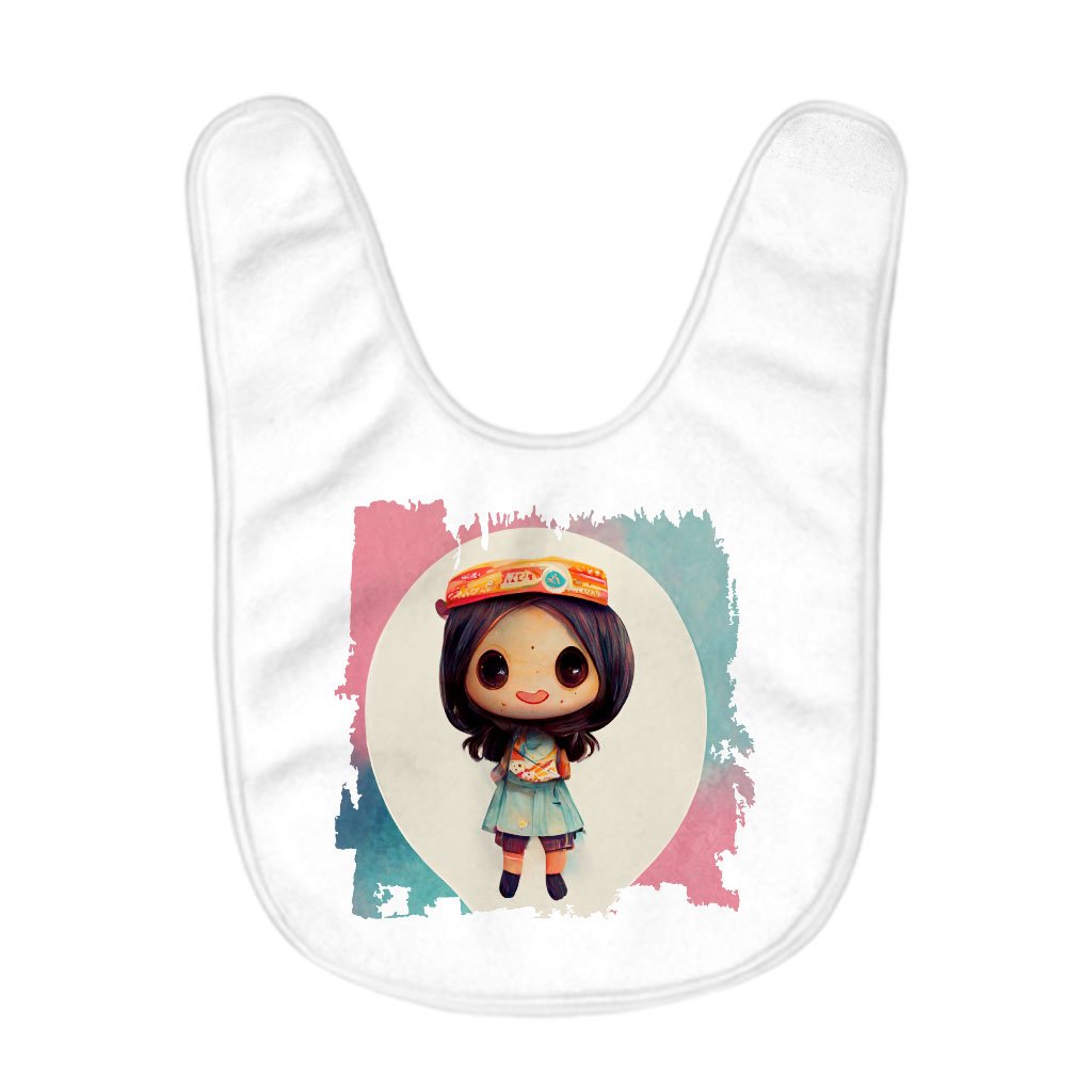 Kawaii Baby Girl Baby Bibs – Anime Style Baby Feeding Bibs | Shopamericaio