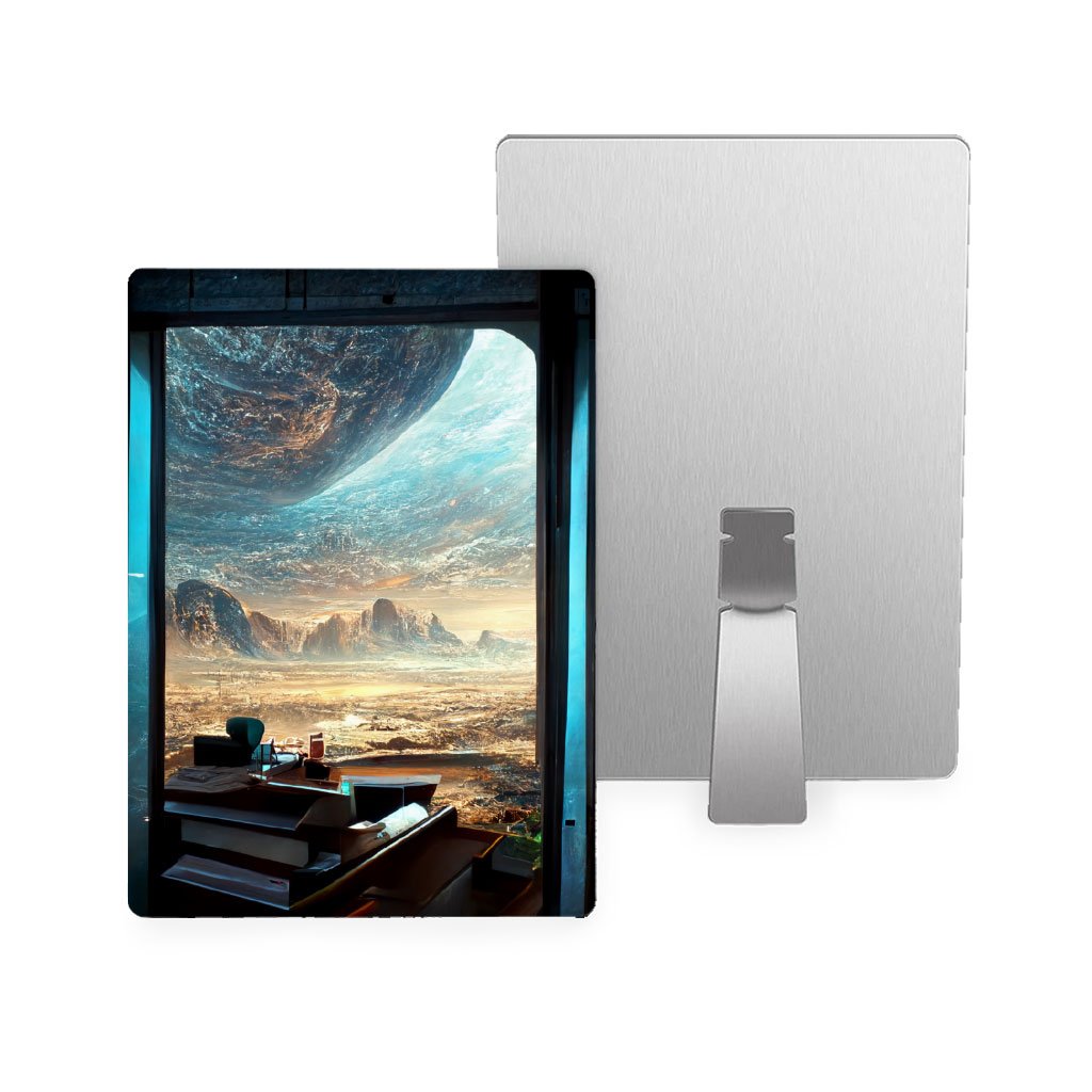 City Space Fantasy Art Metal Photo Prints – Cool Decor Picture | Shopamericaio