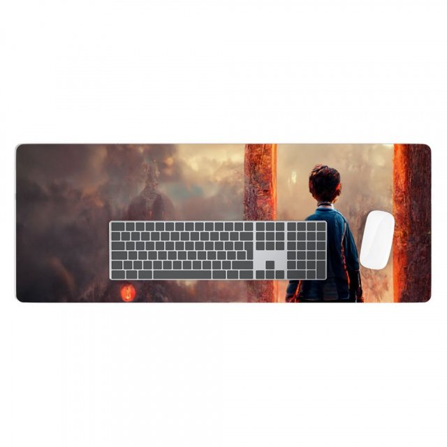 Magical World Fantasy Art Desk Mat – Portal Desk Pad | Shopamericaio